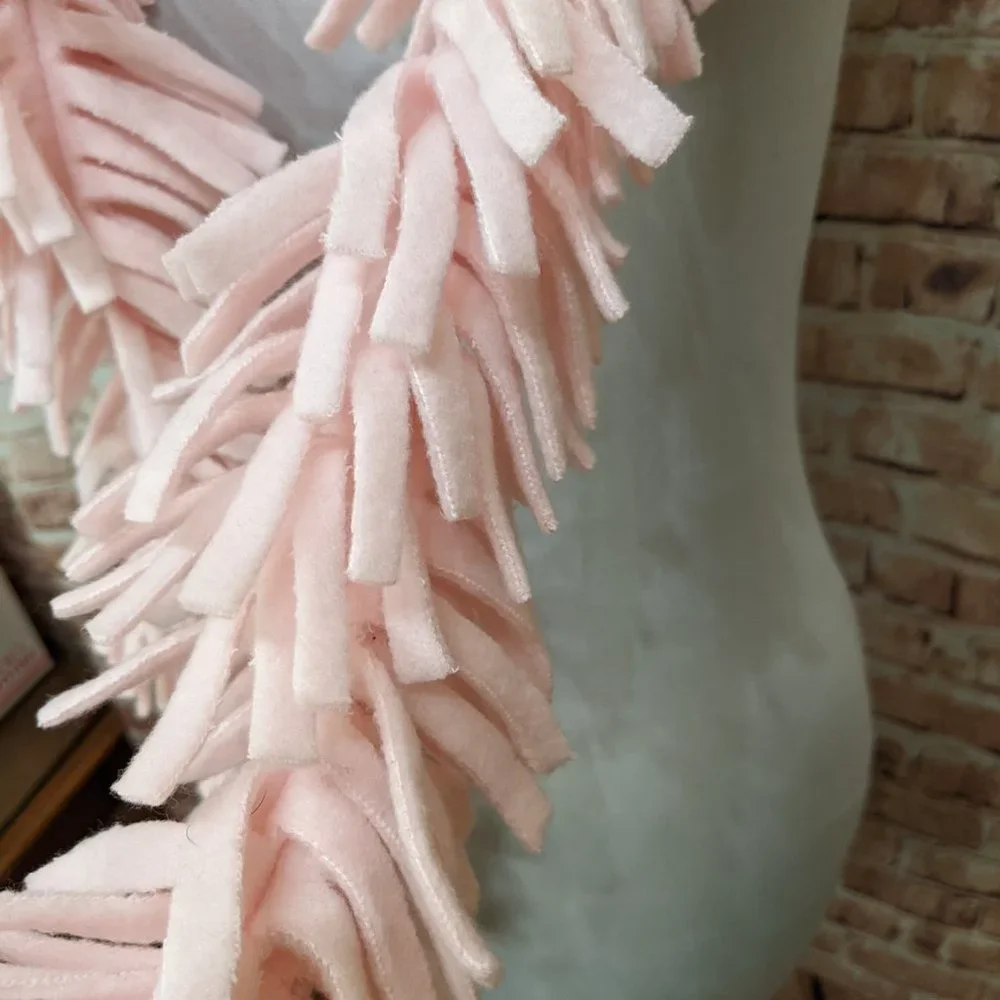 No TAGS pink scarf